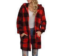 Cappotto Donna Invernale Casual Classico Giacche Cerniera Leggera Elegante Giubbino Invernali Giubbotto Caldo Camionista Trekking