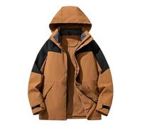 Cappotto Donna Invernale Lungo Primaverile Classico Elegante Doppiopetto Impermeabile Capispalla Trenchcoat Windbreaker Risvolto Ginocchio Giacca a Vento da Escursionismo e Trekking Leggera per Uomo