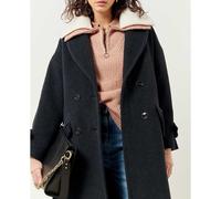Cappotto doppiopetto MIA Grigio L Tinta unita