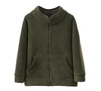 Cappotto e giacca per ragazzo, caldo pile con cappuccio per bambini, perfetto per l'uso quotidiano e per le gite casual, accogliente e morbido, ideale per uniformi scolastiche, adatto per bambini
