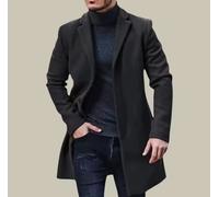 Cappotto elegante casual alla moda uomo autunno inverno primavera