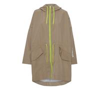 Cappotto funzionale 'Asun' Donna The Jogg Concept L-XL beige / lime / bianco