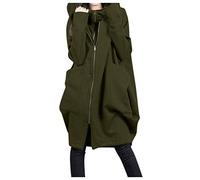 Cappotto Giacca Donna Abito con Zip Felpa con Cappuccio Felpa con Cappuccio Top da Donna Cardigan Lungo Cardigan Cappotto Completo da Donna Giubbotto Lungo