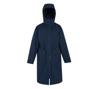 Cappotto impermeabile da donna con cappuccio Regatta Yannta Bleu 38