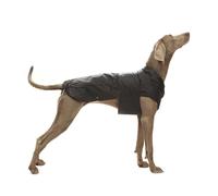 CROCI, MONTREAL, Cappotto per cani, Mantello invernale, Giacca impermeabile, Taglia 80 cm, Nero