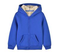 Cappotto in lana di agnello per ragazzi e ragazze e bambini invernali per bambini con atmosfera straniera ispessito caldo cappotto invernale per ragazze M (blu, 2-3 anni)