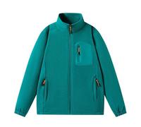 Cappotto in pile da uomo in peluche 2025, tinta unita, da uomo e da donna, alla moda, abbigliamento singolo, casual, ad alta elasticità, in stile americano, per escursionismo, lavoro, passeggiate