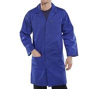 CAPPOTTO IN POLY COTONE BLU ROYAL 52 UK (62 EU)