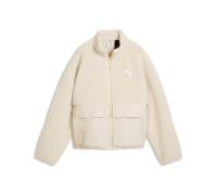 Giacca da donna Puma Re:Fibre Sherpa Jacket W Taglia: S / Colore: bianco