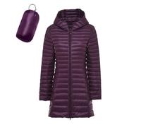 Cappotto invernale antivento senza cappuccio leggero caldo da donna con ric | Giacche a Leggere Donna Imbottito Pesante Interno Particolari Piuma Abito Asimmetrico Brillantini Abbinati Boucle Abbinarlo