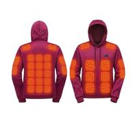 Cappotto invernale con cappuccio e sistema intelligente di controllo della | Felpa Grigia Con Zip Donna Particolari Pesante Pecora Belli O Sportiva Serpeverde Estive Ad Dentro Ampi