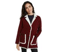 Cappotto invernale da donna Desigual Denver rosso L