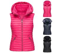 Cappotto Invernale da Donna Senza Maniche Lunga Giacca Invernale Cappotto in Piumino con Tasche Piumino Cappotto Ultraleggeri Packable Giacca Gilet Lavoro Giacca Trapuntato Invernali Down Caldo