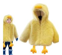 Cappotto invernale in peluche - Capispalla caldo con cappuccio, completo per giochi di ruolo, abbigliamento invernale per esterni, strato calo da viaggio, comoda, protezione stagionale | Caldo c