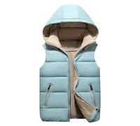 Cappotto Invernale in Piumino di Cotone a Contrasto per Ragazzi e Ragazze, Cappotto Caldo per Bambini con Cappello Staccabile per Bambini Armatura