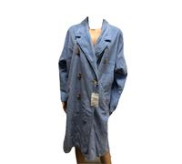 Cappotto La Piccola Stella Taglia Donna 3 Blu Nuovo