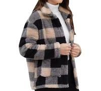 Cappotto Lungo Donna Casual Classico Giacche Giacca Di Denim Invernale Elegante Giubbino Invernali Giubbotto Sherpa Pelliccia Pile Foderato Trekking