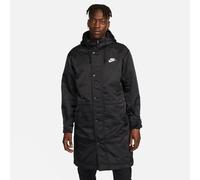 Cappotto lungo Nero XL Tinta unita