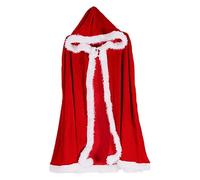 Cappotto natalizio per bambini, costume da mantello natalizio | Mantello per il festival di Babbo Natale per gli uomini,mantelli natalizi per bambini, vestito natalizio in flanella con mantello per