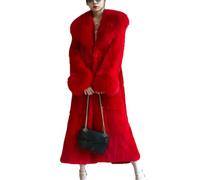 Cappotto Oversize In Pelliccia Sintetica Invernale Da Donna Giacca Lunga In Pelliccia Sintetica Cappotti In Peluche Parka Caldo Da Donna Con Cintura