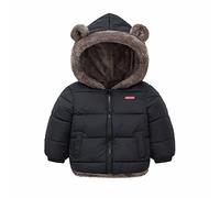 Cappotto Piumino per Bambini Bambina Giacca Invernale con Cappuccio di Bear Ears Giubbotti Leggero Caldo Imbottito Cappotti Giacche Fodera Imbottita Bimba Bimbo Ragazze Ragazzi 2-8 Anni