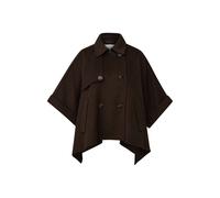 Cappotto reversibile con colletto a camicia maniche 3/4 donna COMMA Marron S
