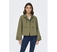 Cappotto trench donna ONLY con bottone Stile senza tempo e collo a rever
