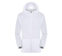 Cappotto Uomo Invernale Pioggia Impermeabile Giacca Jacket Giubbino Autunno Militare Running Jackets Sci Parka Montagna Trench Tecnico Antipioggia Bianco XL