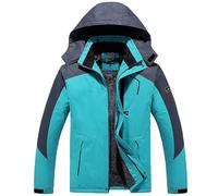 Cappotto Uomo Primavera Blu Thick For Warmth And Cold Cotton Cappotto Chic, Azzurro, XL