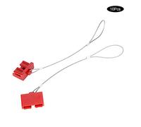 Cappuccetto per la Polvere per Connettore del Carrello Elevatore, Copertura di Protezione della Trama Dura in Plastica Rossa 10 Pc Coperchio di Polvere con Connettore Resistente all'Acqua