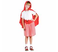 Cappuccetto Rosso Bambina Costume Bambini Grande (Età 8-10)