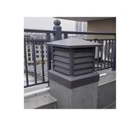 Cappucci Antipioggia per camini, Protezione per Canna fumaria zincata ad Alta Resistenza con Rivestimento antiruggine, Cappuccio Antipioggia per camini da 12x12 Pollici, blocca scintille, de