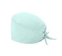 Cappucci chirurgici con bottoni e fascia per il sudore cravatta regolabile in cotone traspirante regolabile chirurgo medico infermiera cappello da lavoro per donne uomini, G, Taglia unica