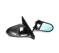 Cappucci copertura degli specchietti retrovisori e 2 Pezzi Specchietto Retrovisore Laterale Per Auto Con Regolazione Manuale Per Honda Per Civic EG 2D 1992-1995(Carbon Fiber Look)
