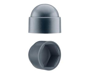 Cappucci copri-dado bulloni M12 (chiave 19) Antracite cappucci di protezione per viti 25 pezzi Cappucci protettivi esagonali Tappi plastica EMFA ®