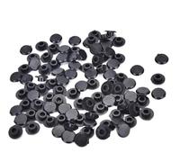 Cappucci coprivite incernierati 60 pezzi Proteggi dado for viti a brugola con esagono incassato nero