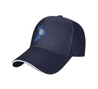 Cappucci da Golf Flag Map of Calabria Cappello Moda Hat da Baseball Classic Berretto per Tennis Running Baseball