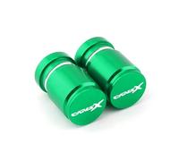 cappucci delle valvole dei pneumatici Per CYGNUSX 125 CYGNUS X 125 SMAX 155 BWS R 125 ZUMA Accessori Per Motociclette Ruota Pneumatico Valvola Porta Aria Stelo Copertura Tappo(Green)