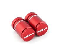cappucci delle valvole dei pneumatici Per HON@&DA DREAMWING Navi 110 Navi Moto CNC Accessori Ruota Pneumatico Valvola Porta Aria Stelo Copertura Tappo(Red)
