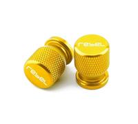 cappucci delle valvole dei pneumatici Per Hon@&da Rebel 300 Rebel 500 CMX Rebel300 Rebel500 Moto CNC Alluminio Accessori Ruota Pneumatico Parti Valvola Stelo Tappi Copertura(Glod)