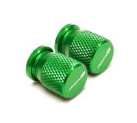 cappucci delle valvole dei pneumatici Per SYM Scooter MAXSYM TL 500 400 508 600i Moto CNC Alluminio Ruota Pneumatico Parti Valvola Stelo Tappi Copertura(Green)