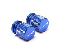 cappucci delle valvole dei pneumatici Per SYM Scooter MAXSYM TL 500 400 508 600i Moto CNC Alluminio Ruota Pneumatico Parti Valvola Stelo Tappi Copertura(Blue)