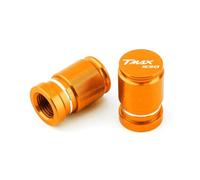 cappucci delle valvole dei pneumatici Per TMAX530 TMAX560 TMAX 530 560 SX DX TECH MAX Moto Accessori Di Alta Qualità Tappi Valvola Pneumatici Coperture Ermetiche(Orange)