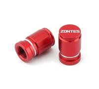 cappucci delle valvole dei pneumatici Per Zontes G1 125 ZT125 G1 ZT125U ZT 125 U ZT 310R 310X ZT310R 310M Moto Tappi Valvola Pneumatici Ruota Di Alta Qualità Coperture Ermetiche(Red)