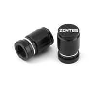 cappucci delle valvole dei pneumatici Per Zontes G1 125 ZT125 G1 ZT125U ZT 125 U ZT 310R 310X ZT310R 310M Moto Tappi Valvola Pneumatici Ruota Di Alta Qualità Coperture Ermetiche(Black)