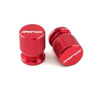 Cappucci delle valvole per motociclette Per Aerox 155 50 50CC Accessori Universali Per Moto Tappi Valvola Pneumatici Prese D'aria Copri Stelo Pneumatico Parti(Red)
