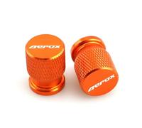 Cappucci delle valvole per motociclette Per Aerox 155 50 50CC Accessori Universali Per Moto Tappi Valvola Pneumatici Prese D'aria Copri Stelo Pneumatico Parti(Orange)
