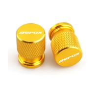 Cappucci delle valvole per motociclette Per Aerox 155 50 50CC Accessori Universali Per Moto Tappi Valvola Pneumatici Prese D'aria Copri Stelo Pneumatico Parti(Gold)