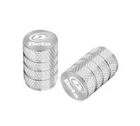 Cappucci delle valvole per motociclette Per Beta Evo 250 300 80 Junior Senior RR 125 200 350 390 430 450 480 2T SM 4T LC 50 Enduro Tappo Valvola Pneumatico Moto(Silver)