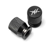 Cappucci delle valvole per motociclette Per MV Agusta Brutale 675 800 Turismo Dragster Stradale Copertura Valvola Pneumatico In Alluminio CNC Per Moto, Ermetica, Per Stelo(Ff-y)